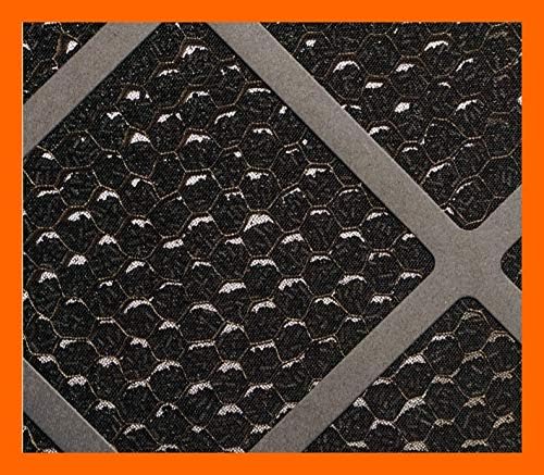 Tiger Tough HEPA 500 Activated Carbon Filter for Air Scrubbers - Ideal for Fire Restoration, Mold Remediation (1, 24 x 24 x 1)