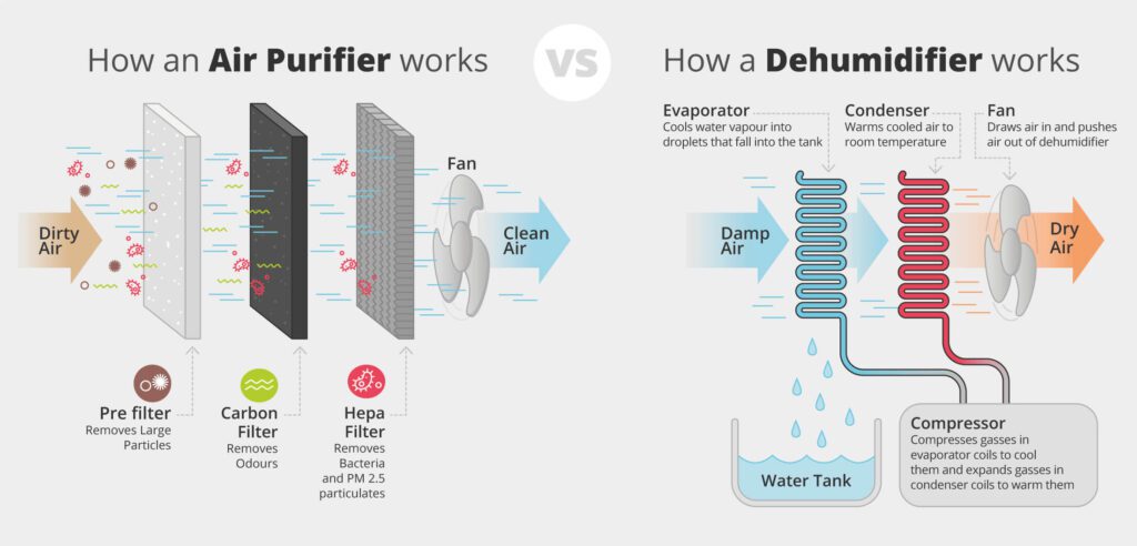 Whats Better For Mold Air Purifier Or Dehumidifier?
