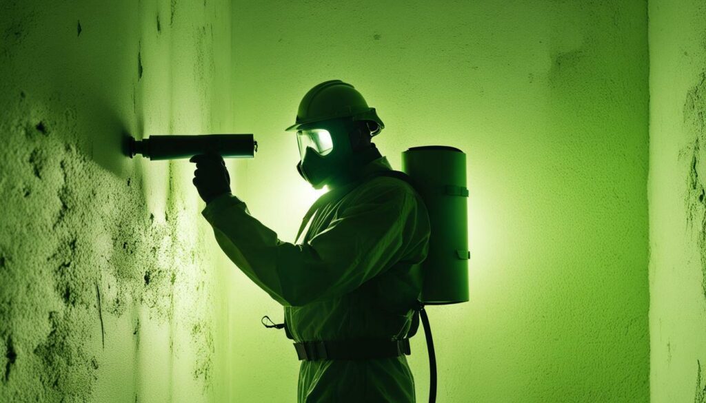 Certified mold remediation specialist