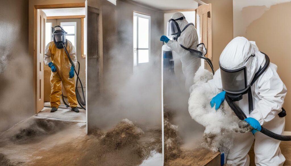 Emergency mold removal services